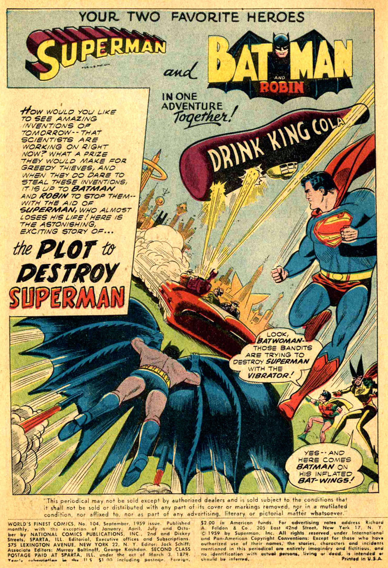 Read online World's Finest Comics comic -  Issue #104 - 3