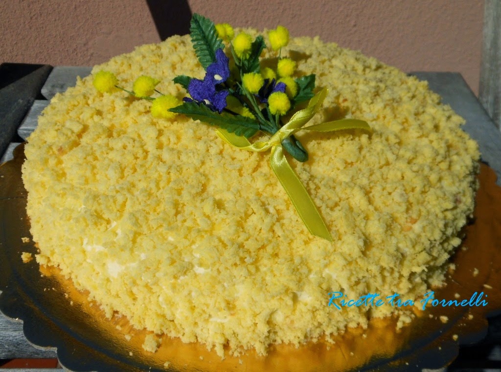 torta mimosa all'ananas