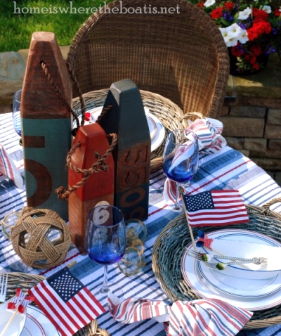 buoy table centerpiece