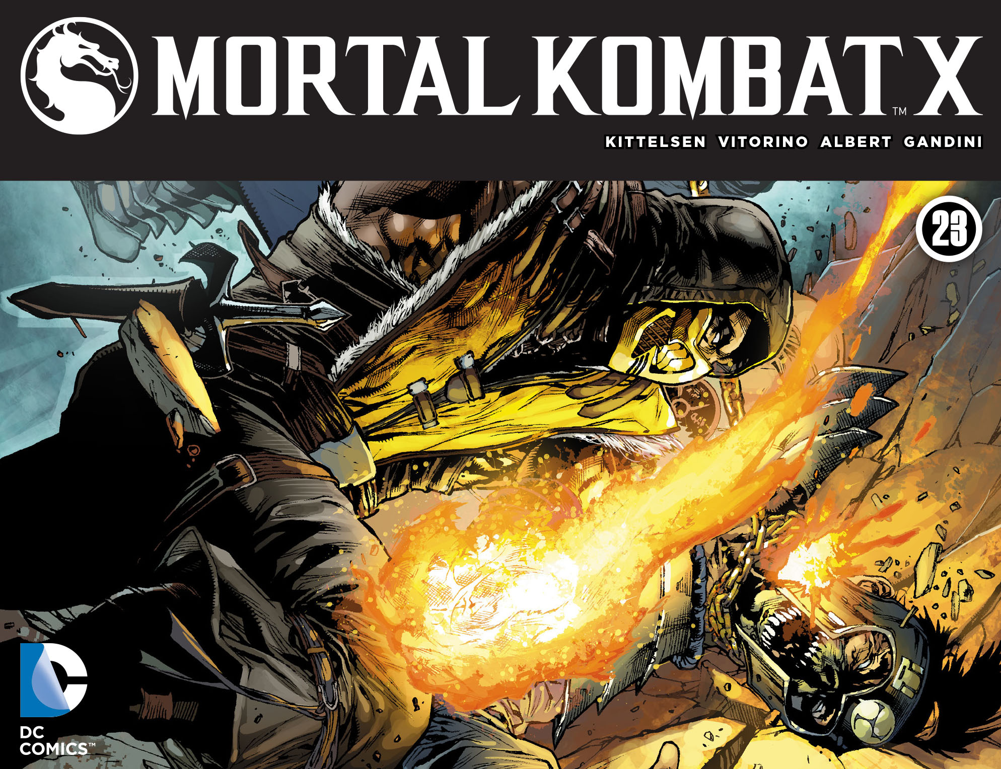 Read online Mortal Kombat X [I] comic -  Issue #23 - 1
