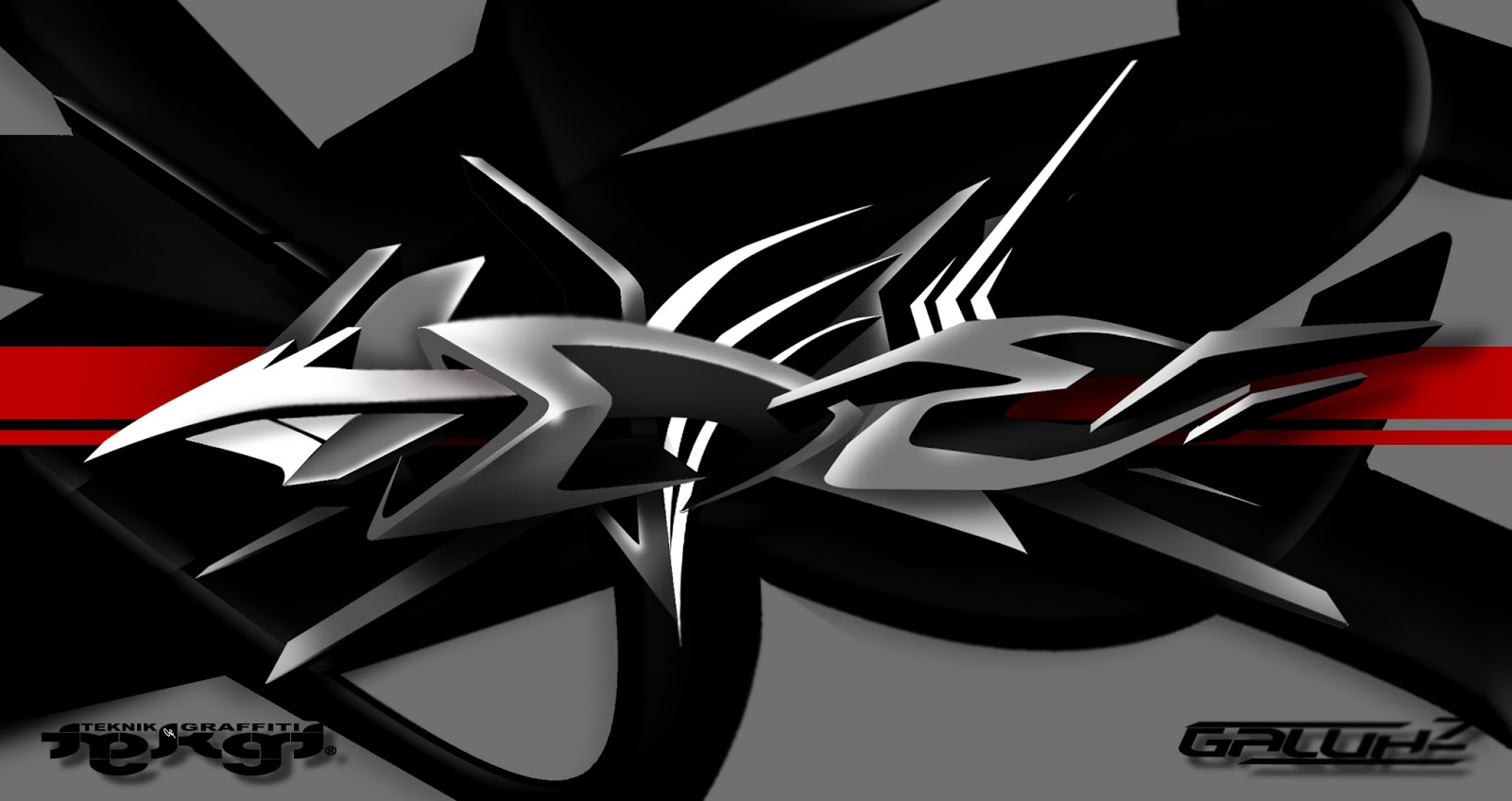 Graffiti 3d Photoshop Samseven