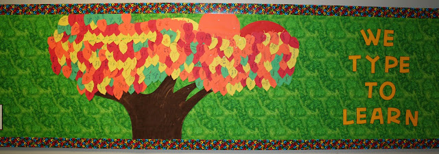 Teach the Bits and Bytes: Ongoing Tree Leaf Typing Bulletin Board