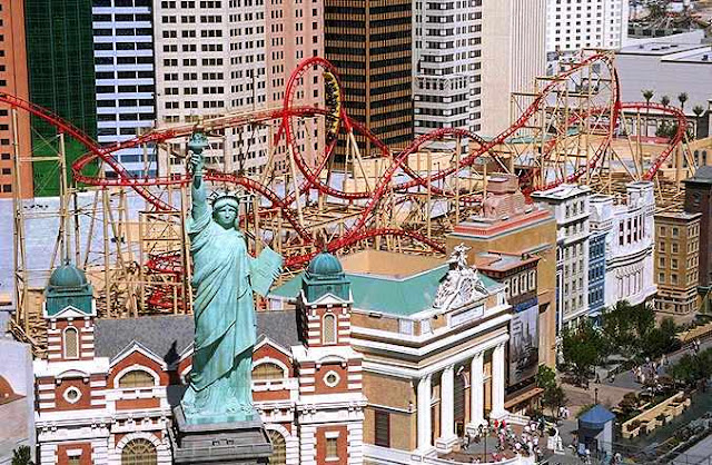Manhattan Roller Coaster New York Las Vegas