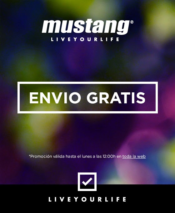 Gastos de envío gratis en Mustang Store Gastos de envío gratis en Mustang Store
