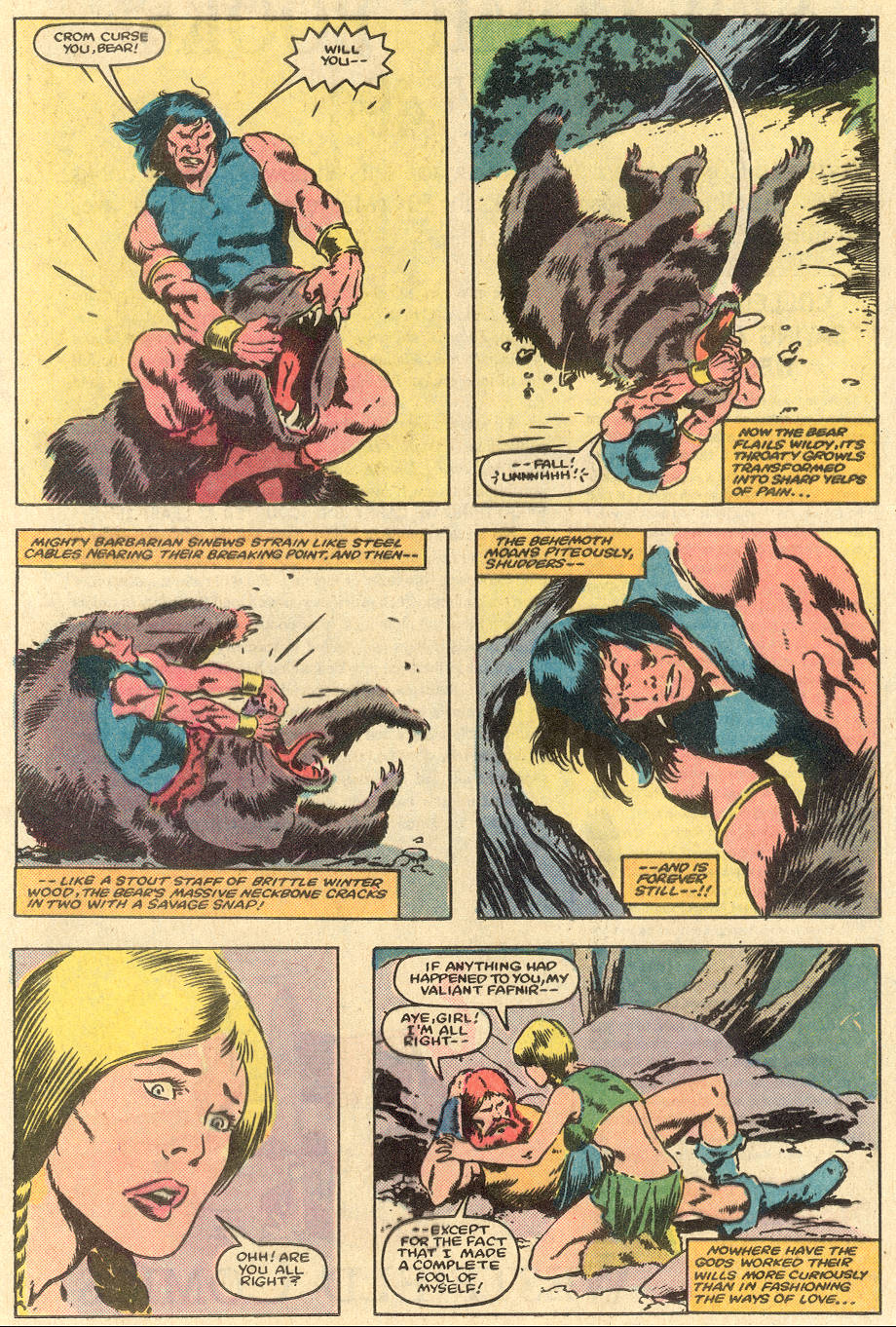 Read online Conan the Barbarian (1970) comic -  Issue #163 - 9