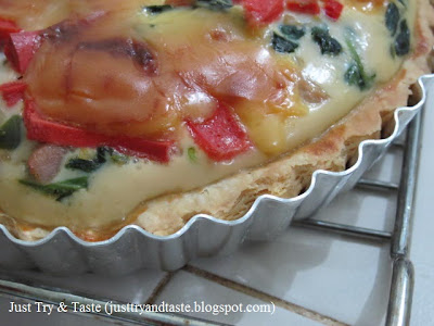 Resep Quiche Bayam & Tuna JTT