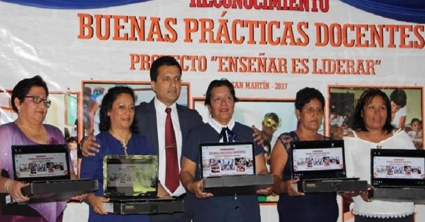 Reconocen a 40 docentes por buenas prácticas pedagógicas en la DRE San Martín Reconocen a 40 docentes por buenas prácticas pedagógicas en la DRE San Martín