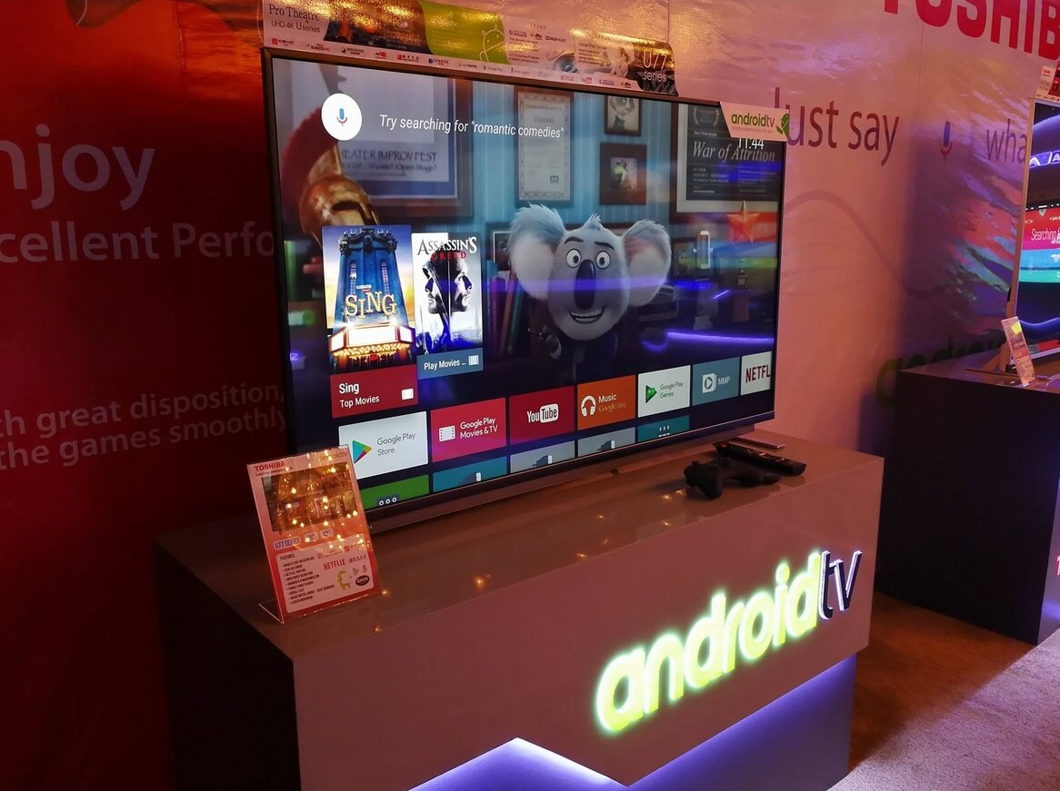 Skyworth, Toshiba Unveil Android TV Series with Google Voice Command