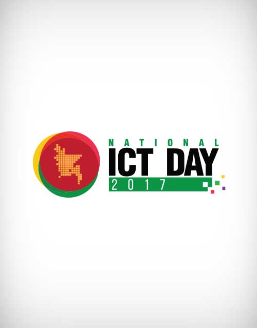 ict day vector logo