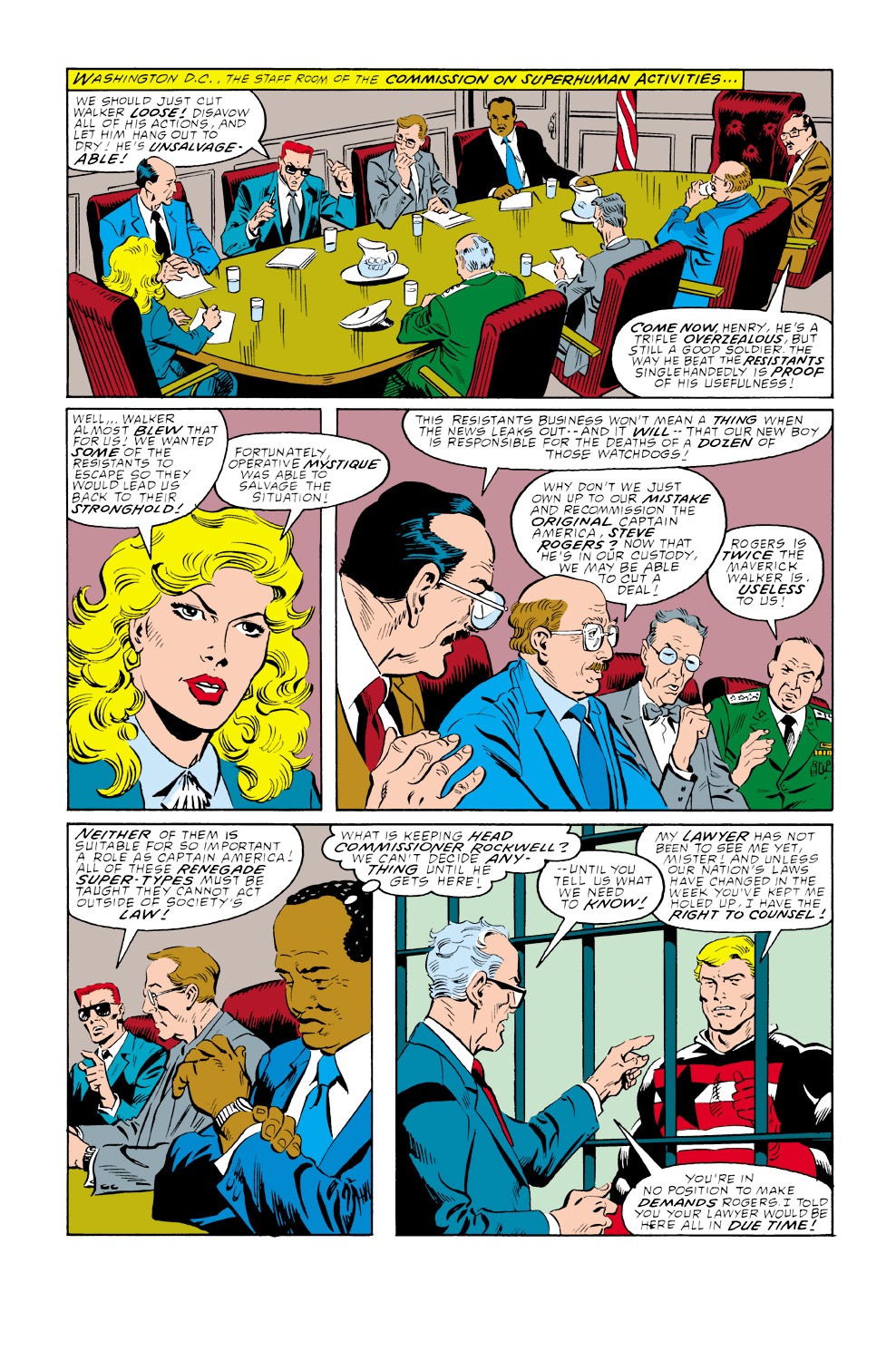 Read online Captain America (1968) comic -  Issue #347 - 7