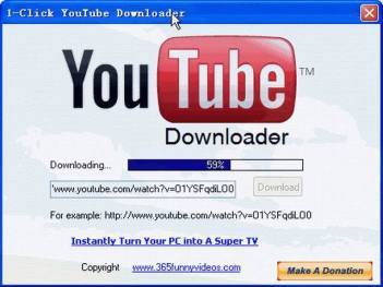 one click downloader for youtube