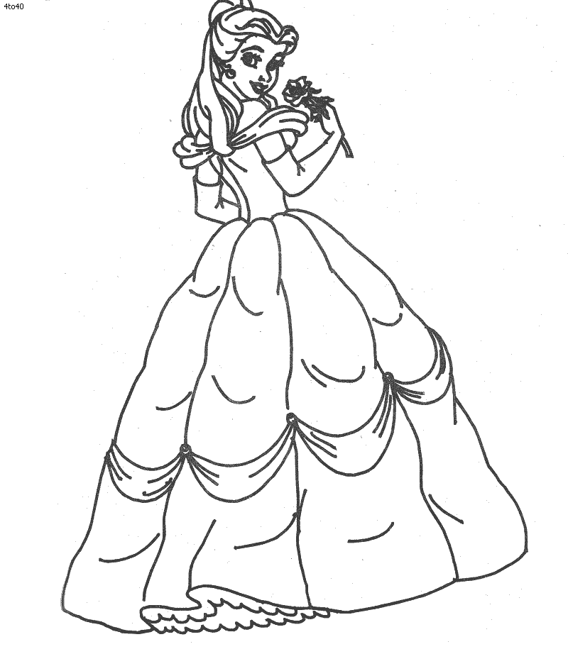 baby cinderella coloring pages - photo #27