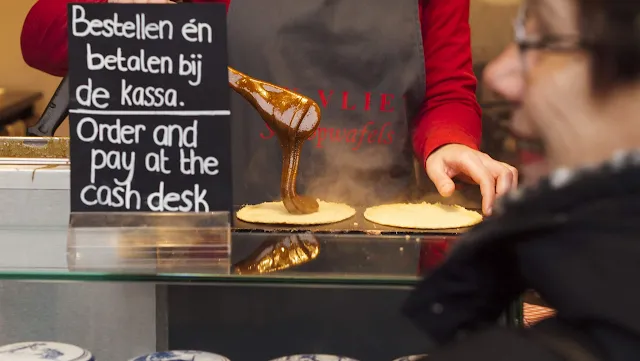 Why Visit Rotterdam in Winter? Homemade stroopwafels at the Rotterdam Markthal
