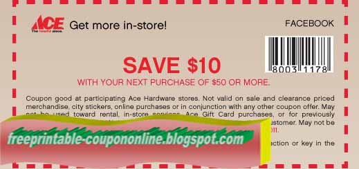 Printable Coupons 2018: Ace Hardware Coupons