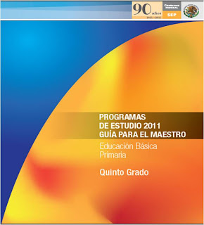 PROGRAMA QUINTO GRADO 2011