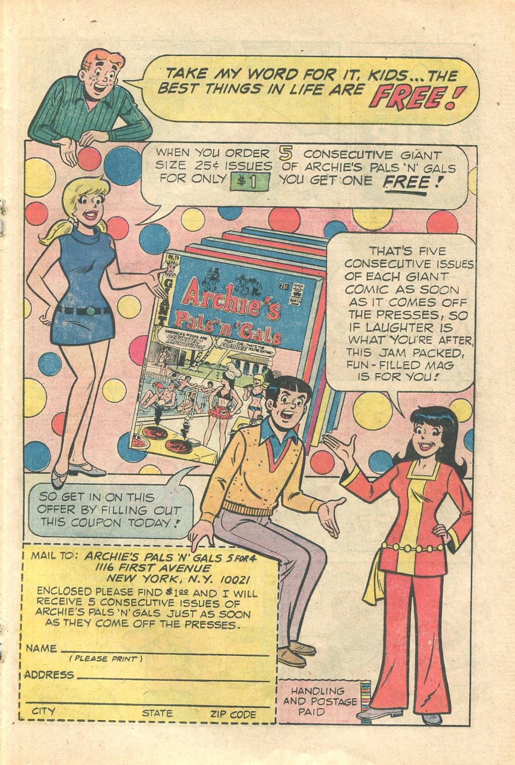 Read online Archie's Joke Book Magazine comic -  Issue #194 - 19