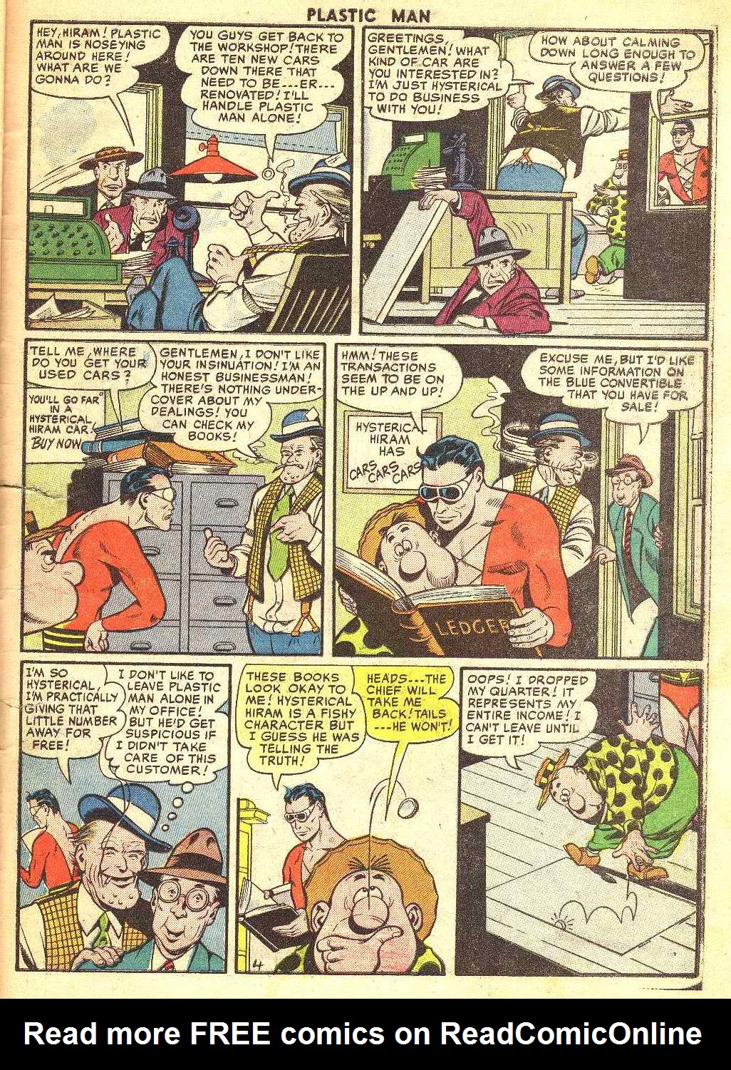 Read online Plastic Man (1943) comic -  Issue #51 - 29