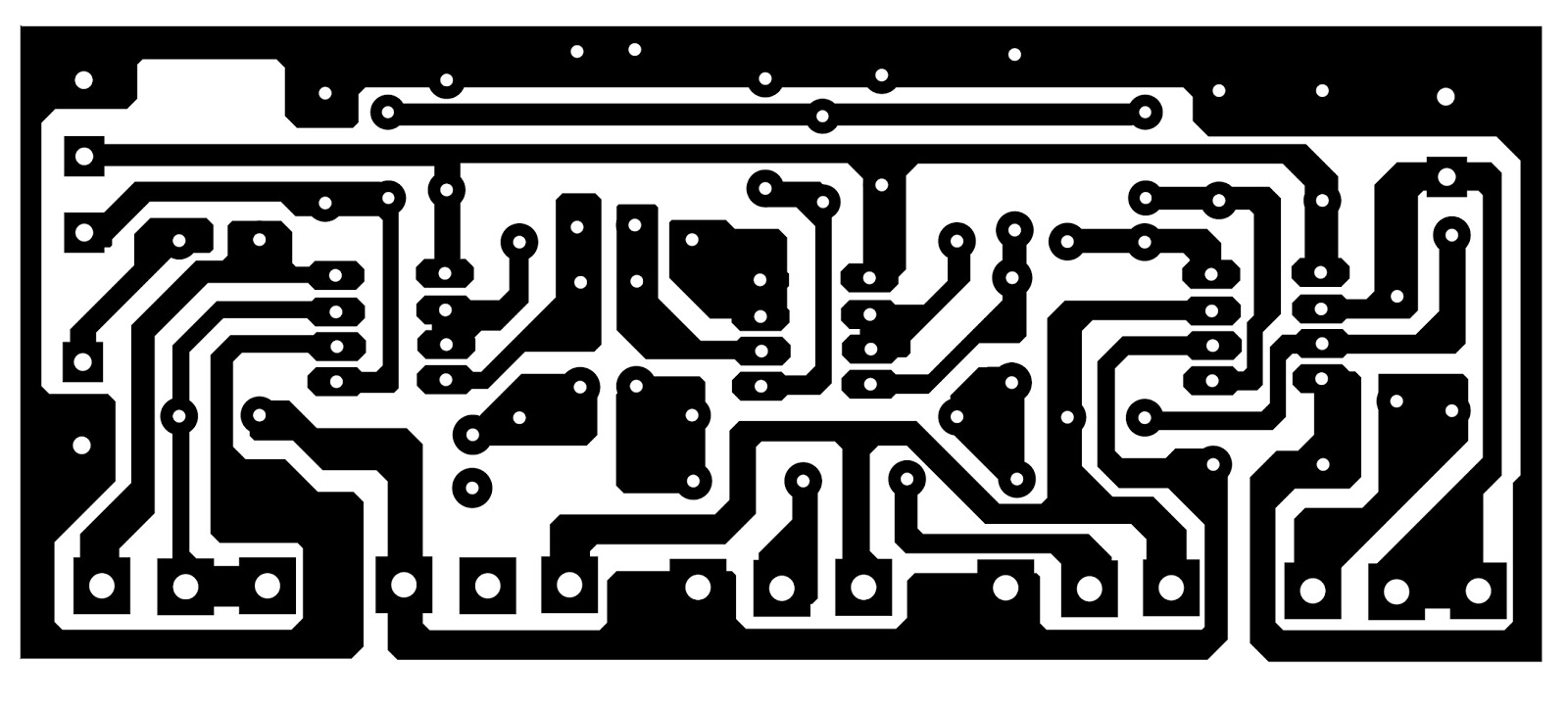 Tonecontrol 5 Potensio Dengan Bass Bost Circuit Board Design Pcb Design Modern Drawing