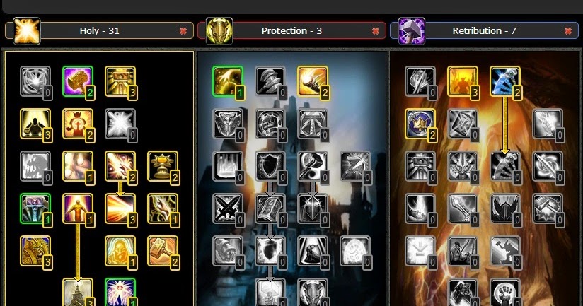 Wow - Best Pvp/Pve Talent - Leveling Guide: Pvp Holy Paladin Talent &  Glyphs Guide Wow Cataclysm 4.3.4