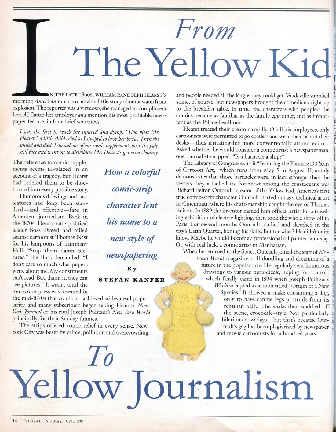 Inside Jeff Overturf's Head From the Yeller Kid to Yellow Journalism