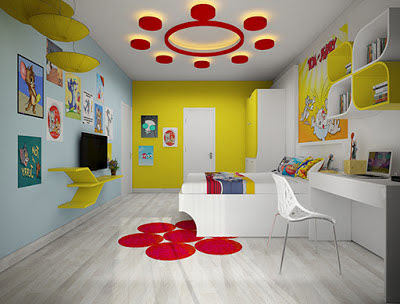 Stylish kids room ceiling designs and ideas 2019