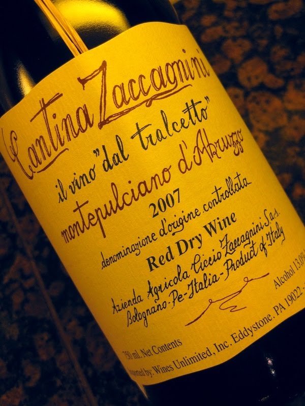 Red, White and Food Cantina Zaccagnini