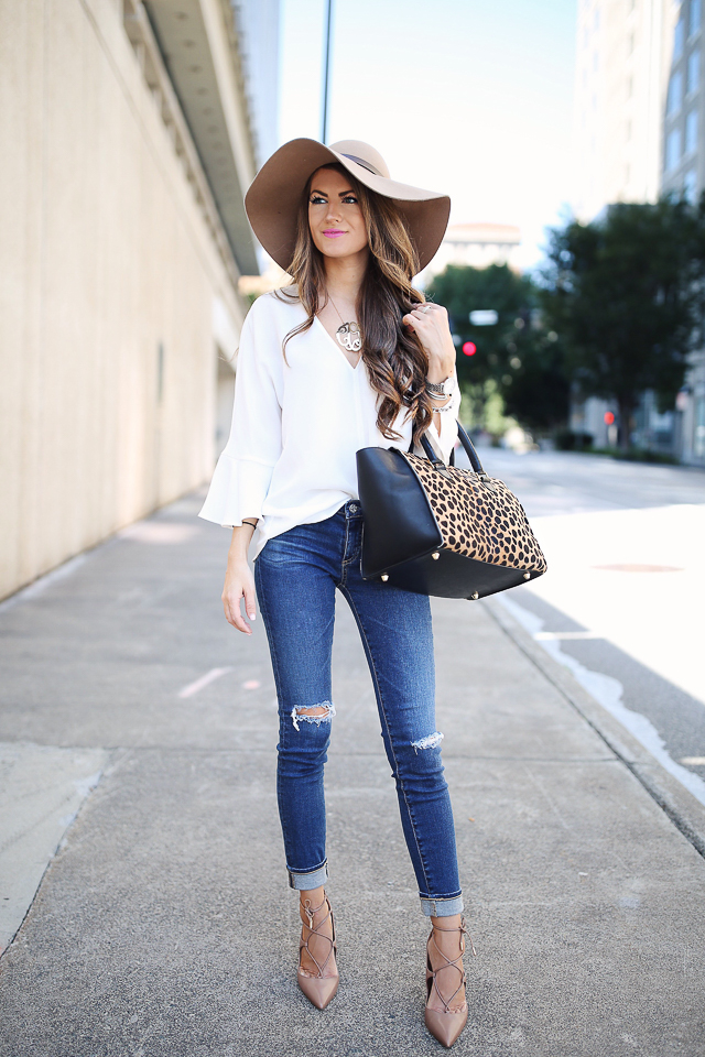Southern Curls & Pearls: An Easy Outfit to Recreate for Fall