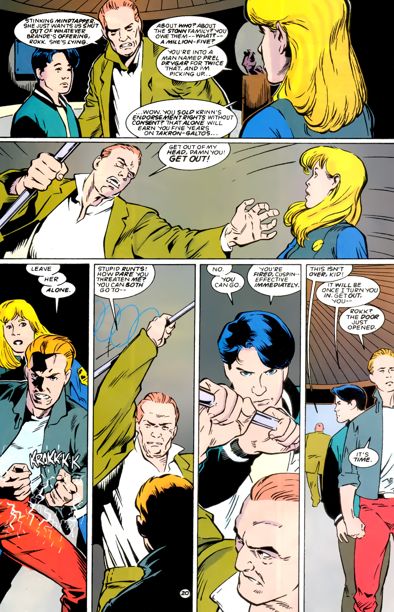 Legion of Super-Heroes (1989) 0 Page 20
