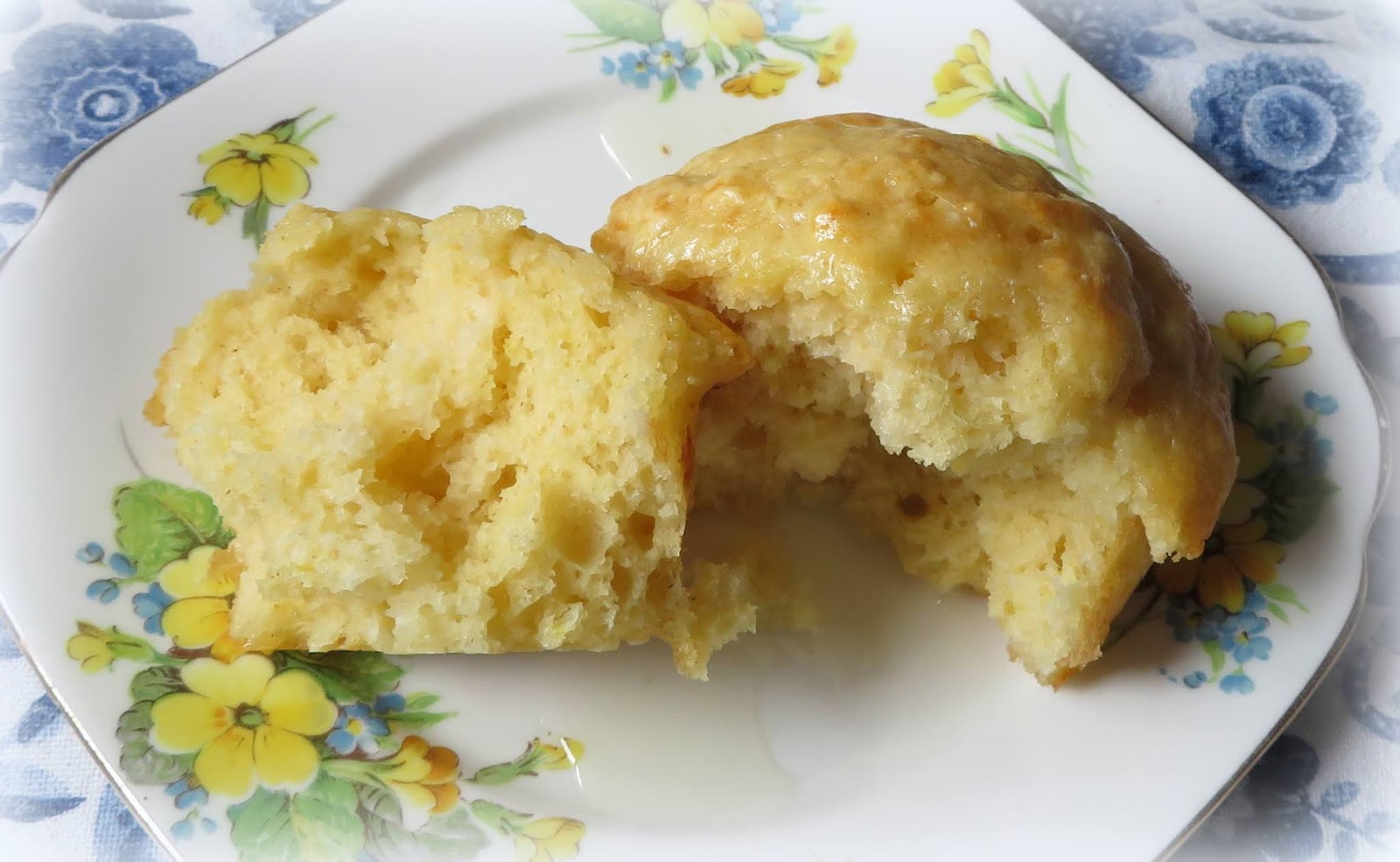 Lemon Yogurt Muffins small batch Zonya Foco Food Recipes