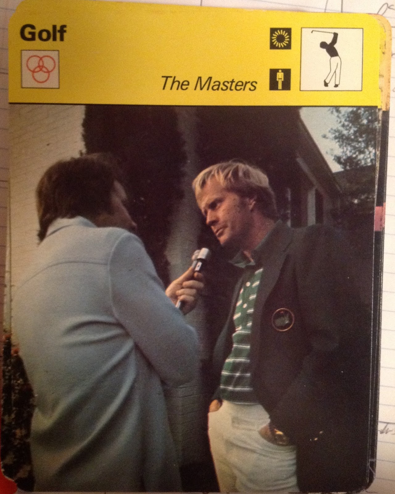 RunFore!Sportscaster Cards Track and Field and The Masters