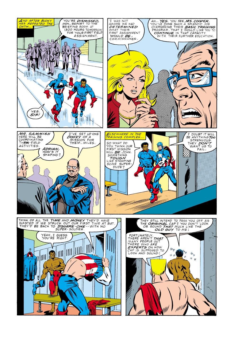 Captain America (1968) Issue #335 #264 - English 6