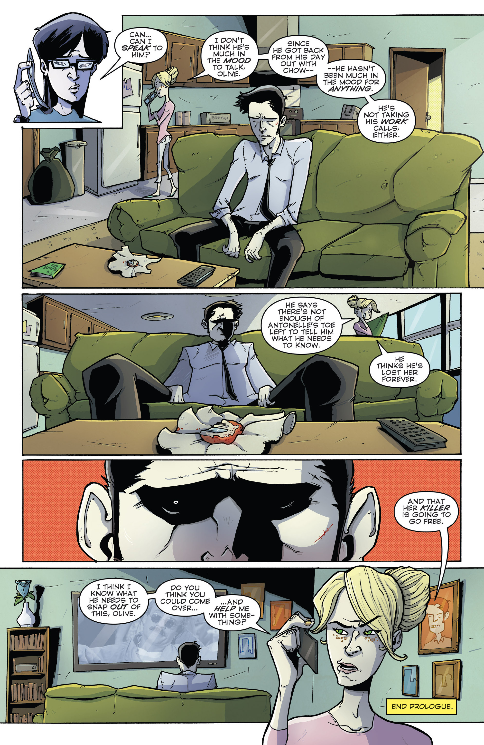 Read online Chew comic -  Issue # _TPB 8 - Family Recipes - 54