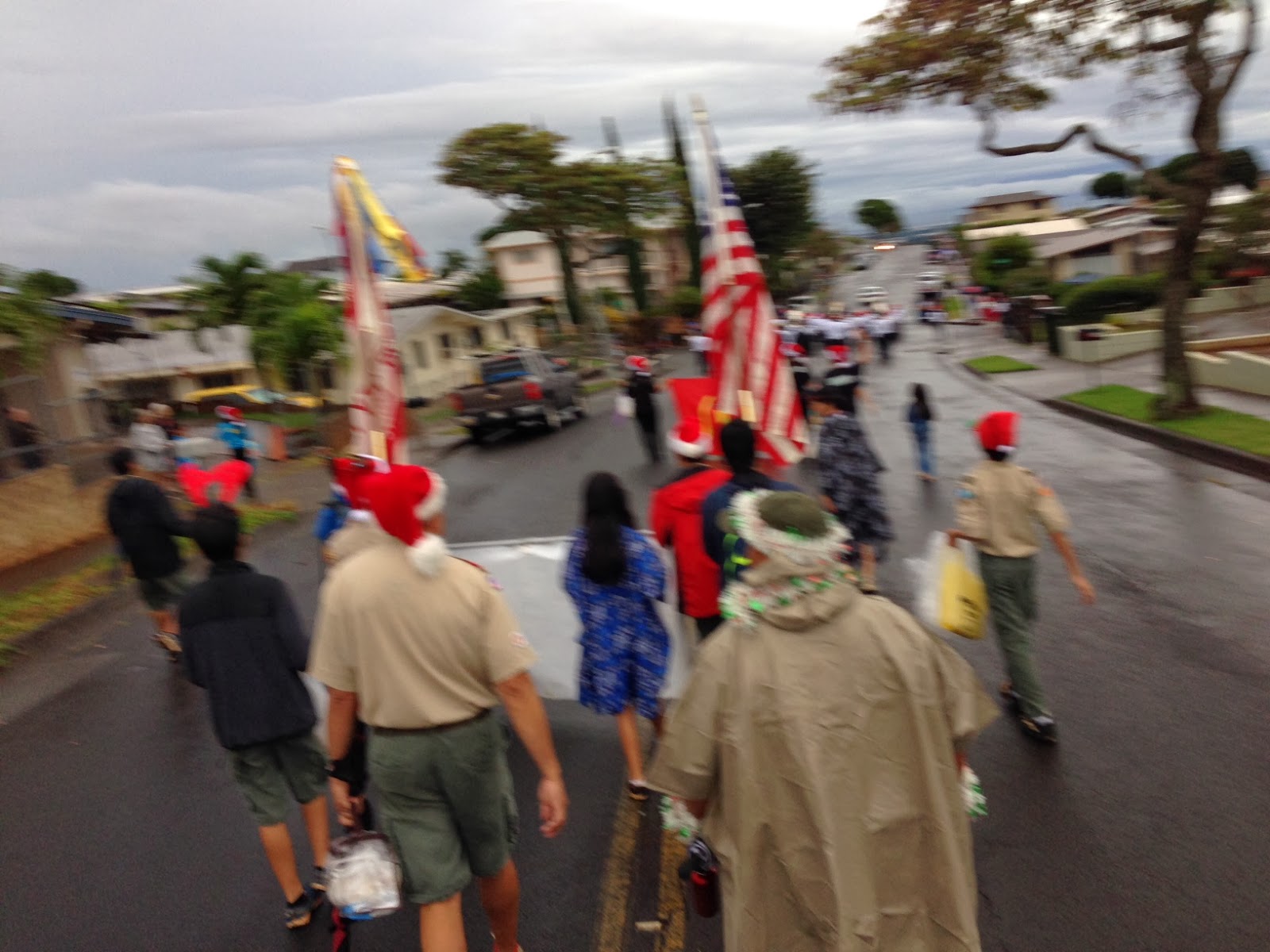 Boy Scout Troop 75, Pearl City, Hawaii December 2013