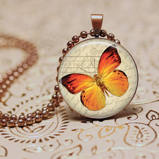 Copper necklace PNG photo Template for Photoshop GIMP