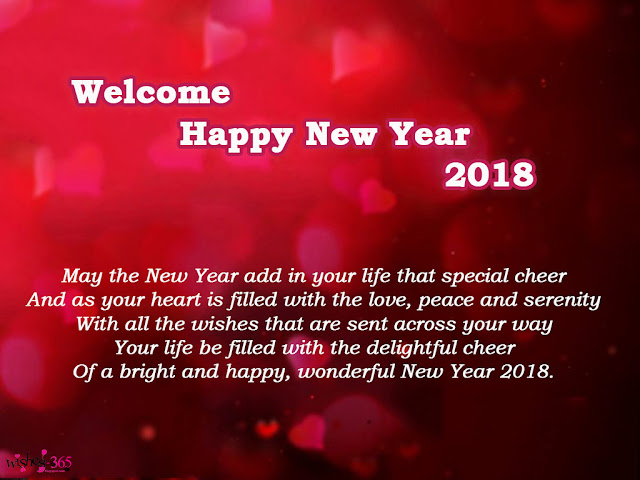 Year messages wishing happy great prosperous newyear Poetry and Worldwide Wishes: Happy New Year Greetings Cards 2018 with