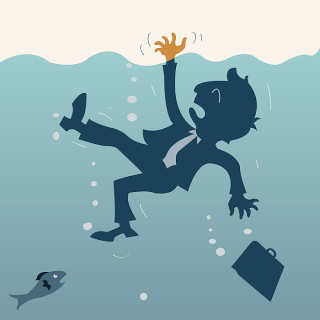 Tanda Seseorang Mulai Tenggelam