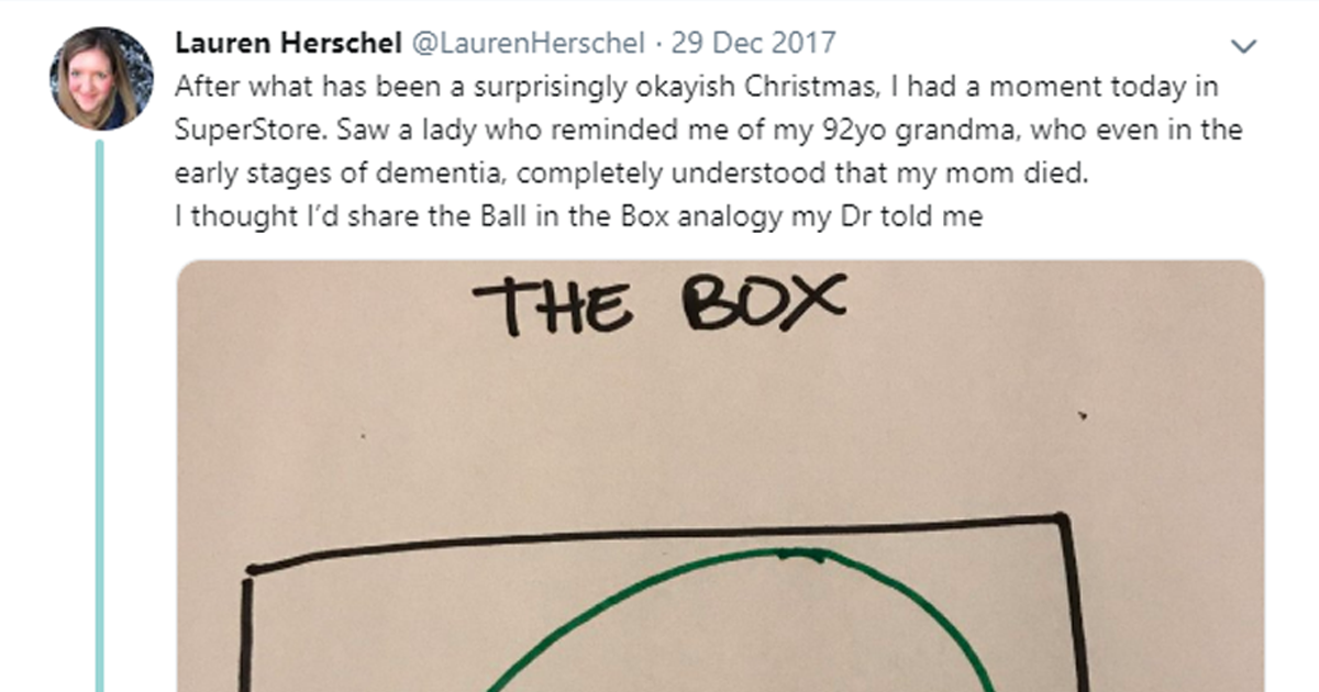 Woman Shares The 'Ball In The Box' Analogy Her Doctor As A