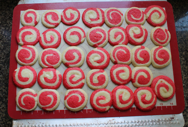 Food Lust People Love: Peppermint dough and mint chocolate swirls or peppermint glaze - or both! - make these pretty peppermint pinwheel cookies. They are perfect for your Christmas table or cookie exchange.