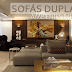 Sofá dupla face em ambientes integrados – otimize espaço na sua casa/apartamento com essa tendência!
