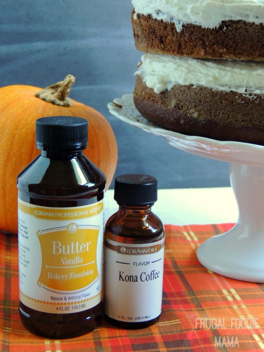 My two new fall baking must-haves- LorAnn Butter Vanilla Bakery Emulsion and Kona Coffee Oil! #lorannoils