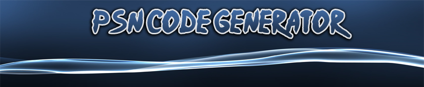 PSN Code Generator