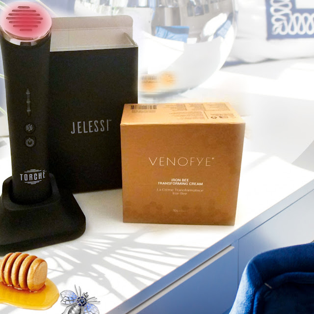 The jelessi torche and venofye combo review for younger looking skin by barbies beauty bits