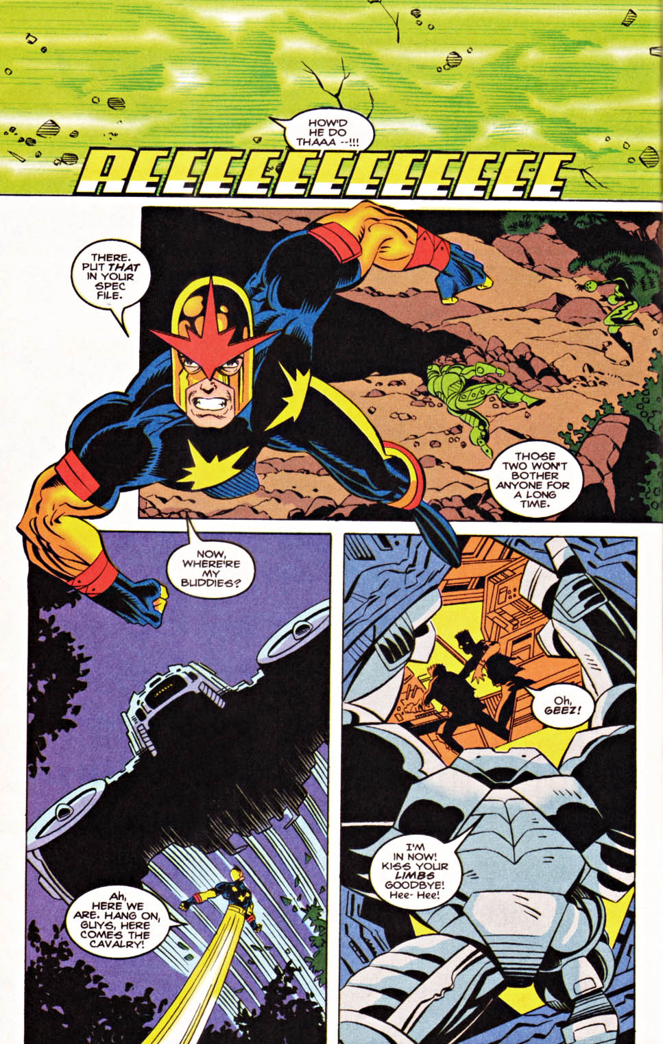 Read online Nova (1994) comic -  Issue #9 - 10
