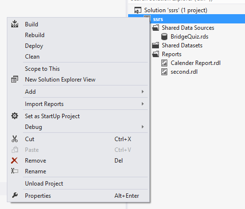 converting a java project module into a maven project... IT Journey: Deploy reports files in SSRS (Report Server) using GUI tools