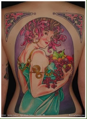 Tattooz Designs Art Nouveau Tattoos For Women Art