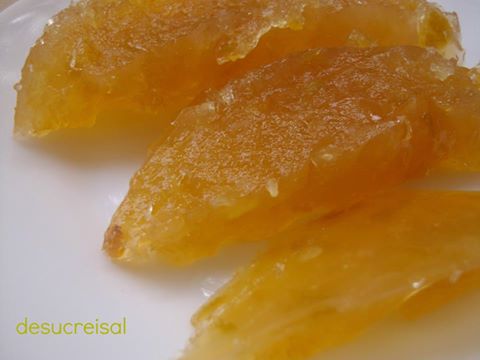 de sucre i sal: dulce de piel de limón