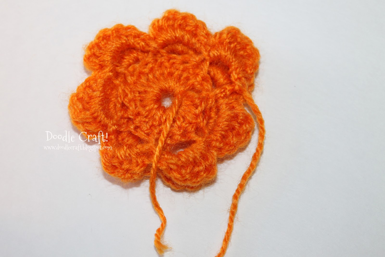 Doodlecraft Crochet a Rosette Tutorial!