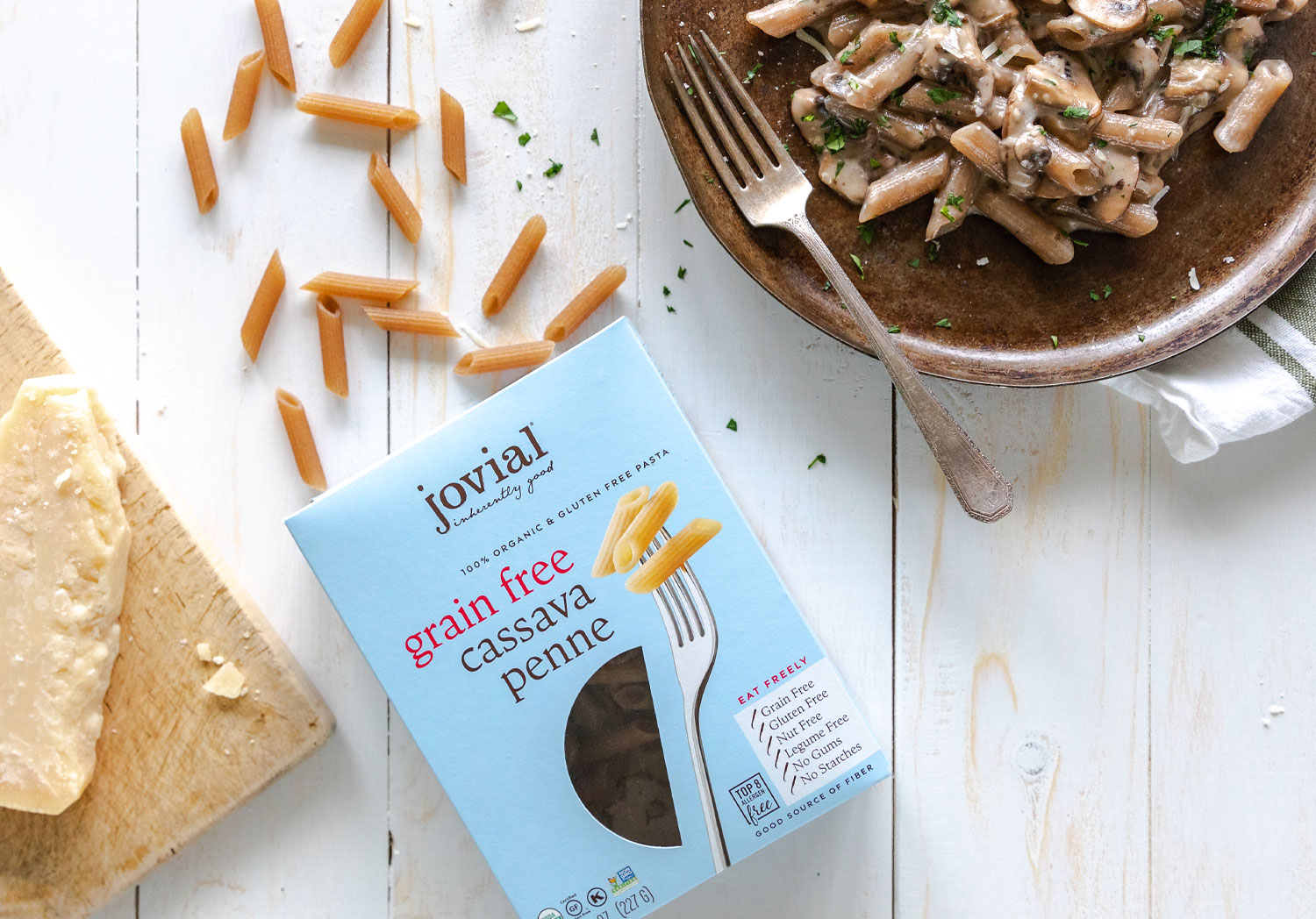 Jovial Foods Cassava Grain Free Pasta Packaging Of The World