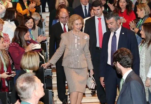 Queen Sofia of Spain presided over the opening ceremony of VIII National Alzheimer Congress organized by CEAFA