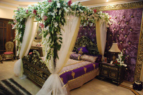  Bed  Decoration  Dulha Dulhan